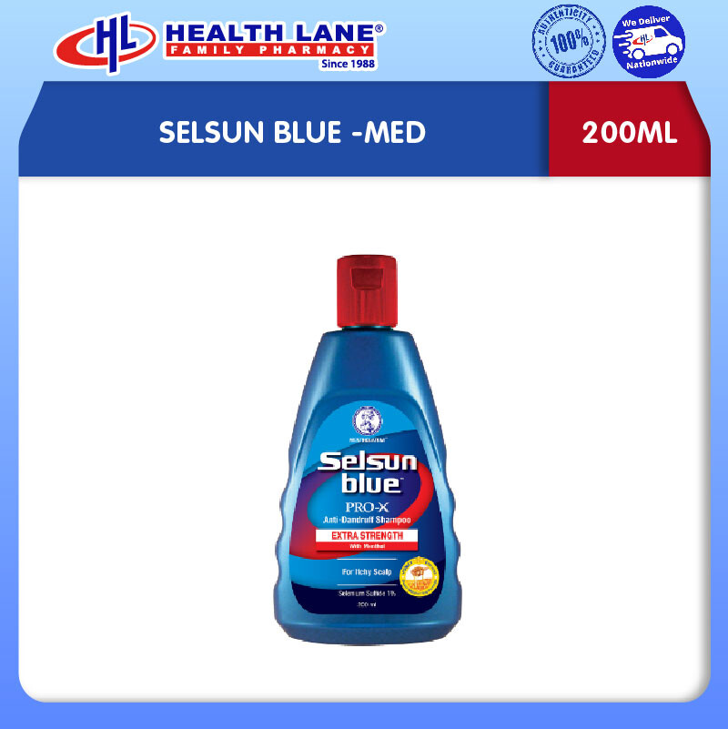 SELSUN BLUE-MED 200ML